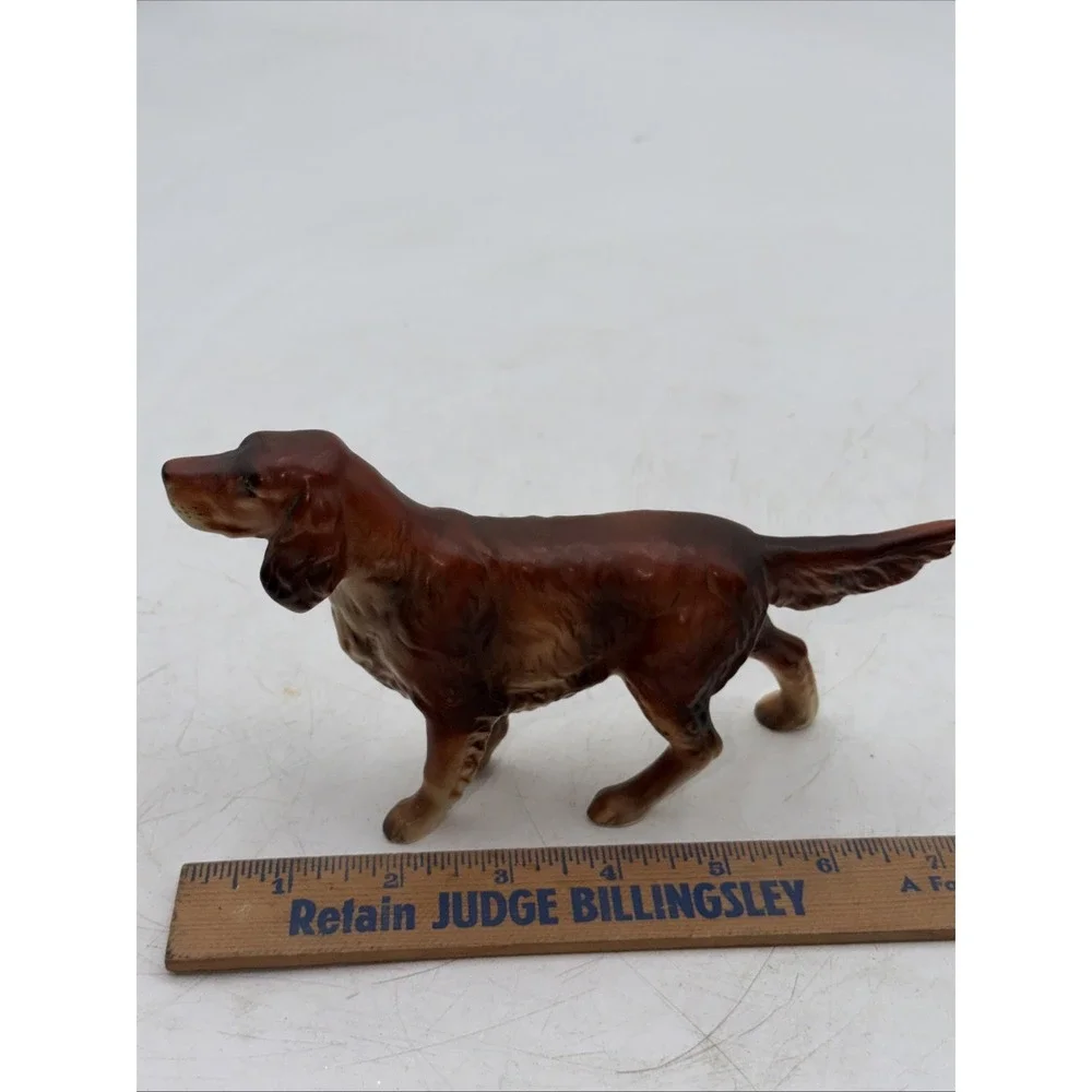 English Setter Dog Porcelain Figurine Marked #1260 Japan Great Condition